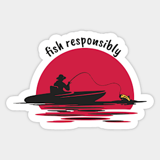 Fish Responsibly Sticker